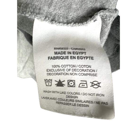 Men's The Nike Tee Gray & Black Swoosh Logo Sleeveless Tank Top Muscle - XL - Picture 3 of 4